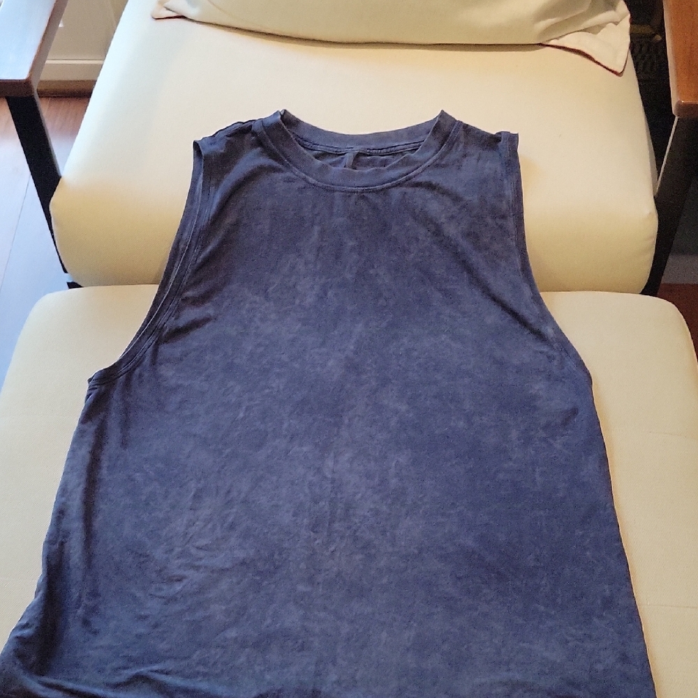 Women's Sleeveless Blue Top